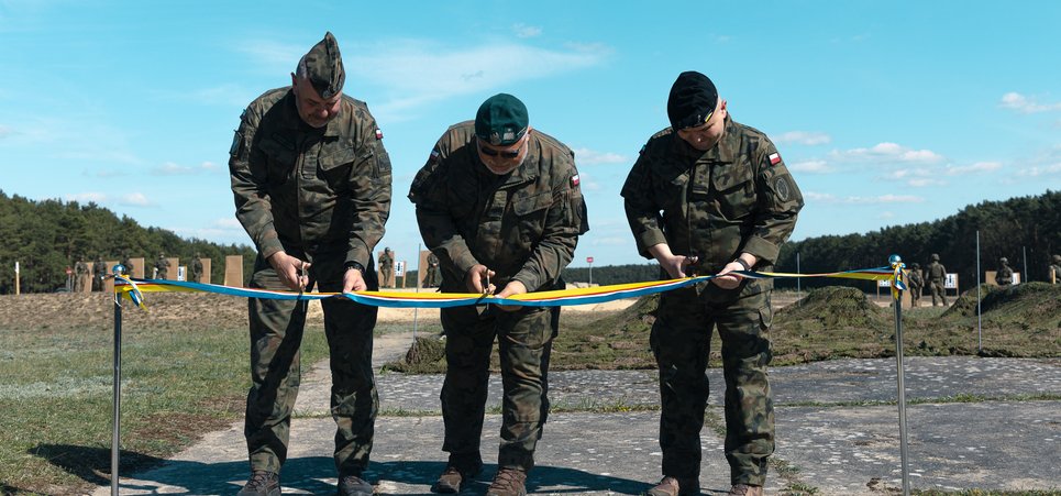 Otwarcie strzelnicy wojskowej w Nietoperku po zakończonej modernizacji