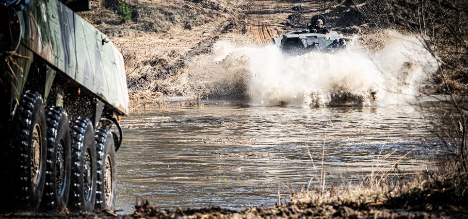 Wodny test Rosomaków