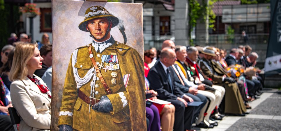 gen. bryg. Mieczysław Boruta-Spiechowicz z tytułem Honorowego Obywatela Miasta Zakopane