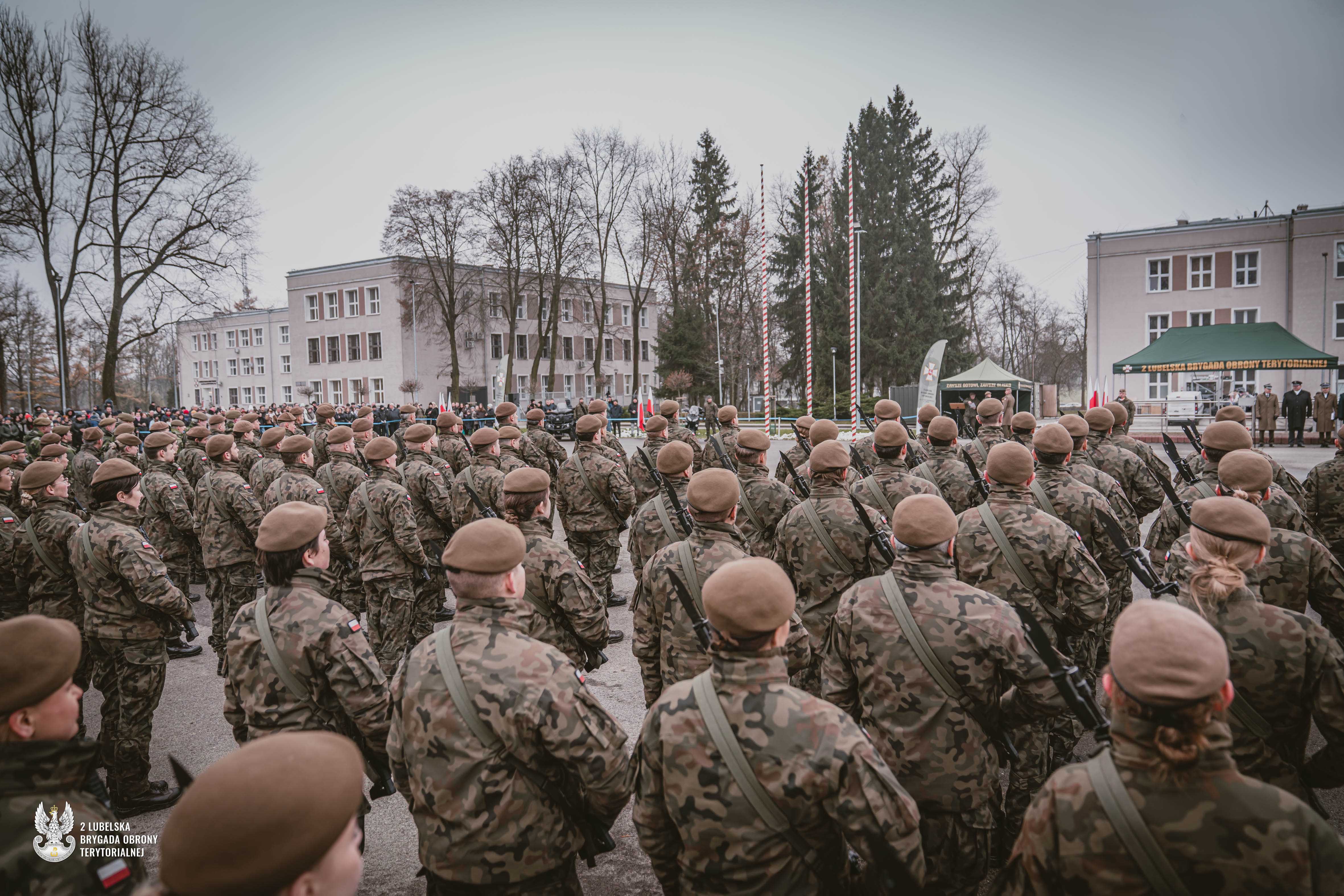 2 Lubelska Brygada OT z nowymi żołnierzami - uroczysta przysięga w ...