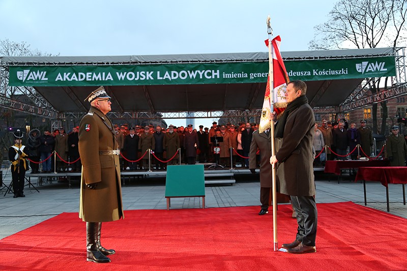 Insygnia Akademii Wojsk Lądowych imienia generała Tadeusza Kościuszki - AWL