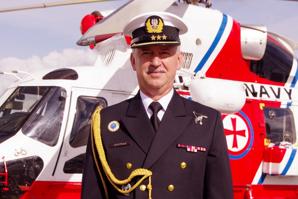 Zastępca Dowódcy BLMW kmdr pil. Cezary Wiatrak