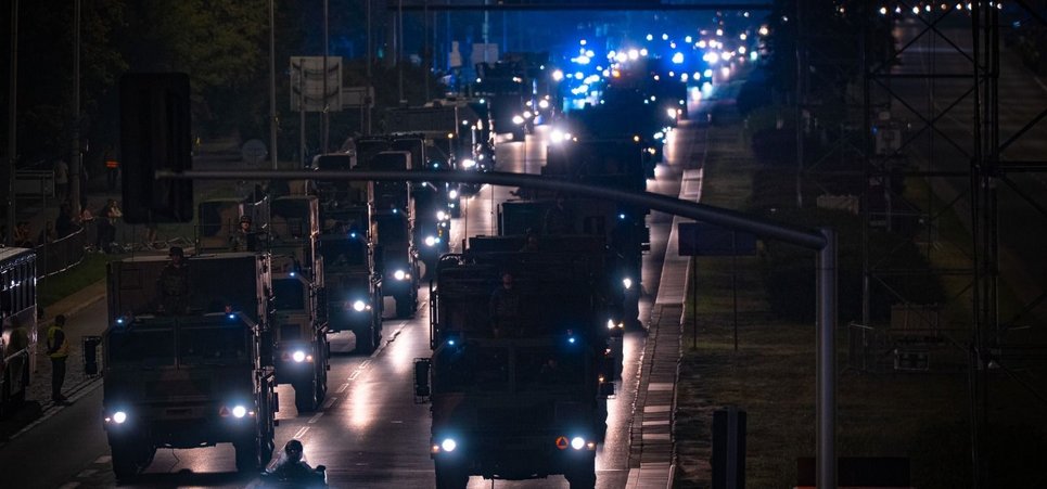 Wojsko Polskie szykuje się do defilady. Próba generalna na Wisłostradzie