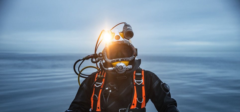 Szkolenie nurkowe na pokładzie ORP Lech