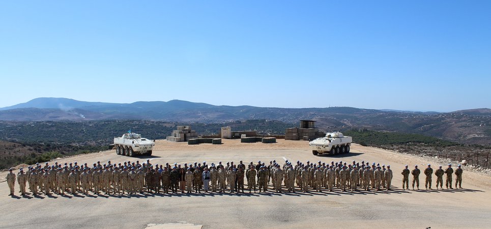 Uroczyste przekazanie obowiązków w PKW UNIFIL
