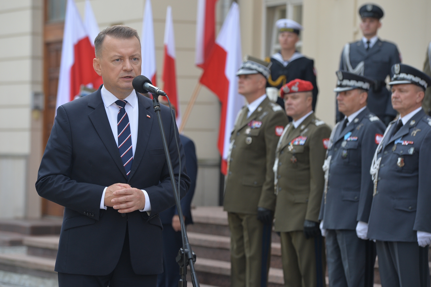 Spotkanie ministra obrony narodowej z żołnierzami - KGZW