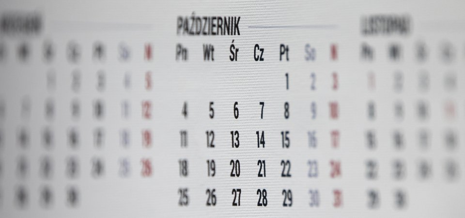 Harmonogram studiów podyplomowych