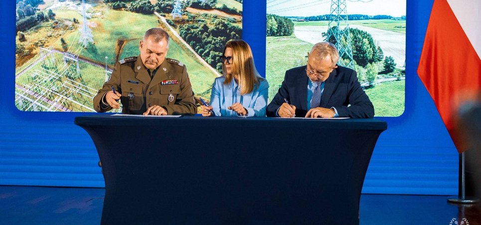 Porozumienie pomiędzy Sztabem Generalnym WP i PSE S.A. o ochronie infrastruktury energetycznej