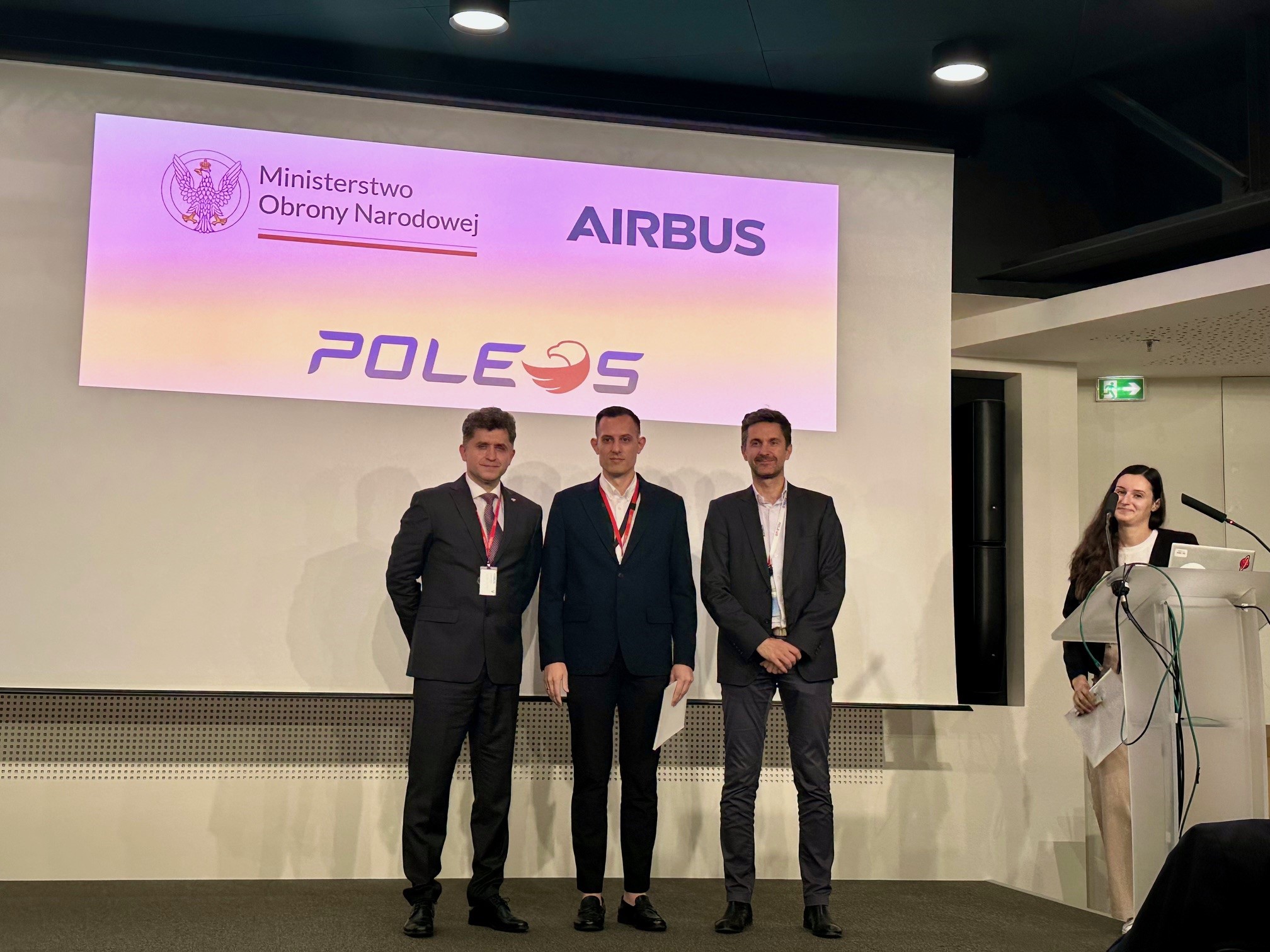 Zakończenie szkolenia akademickiego operatorów systemu POLEOS w Airbus Space Academy - WOJSKO POLSKIE