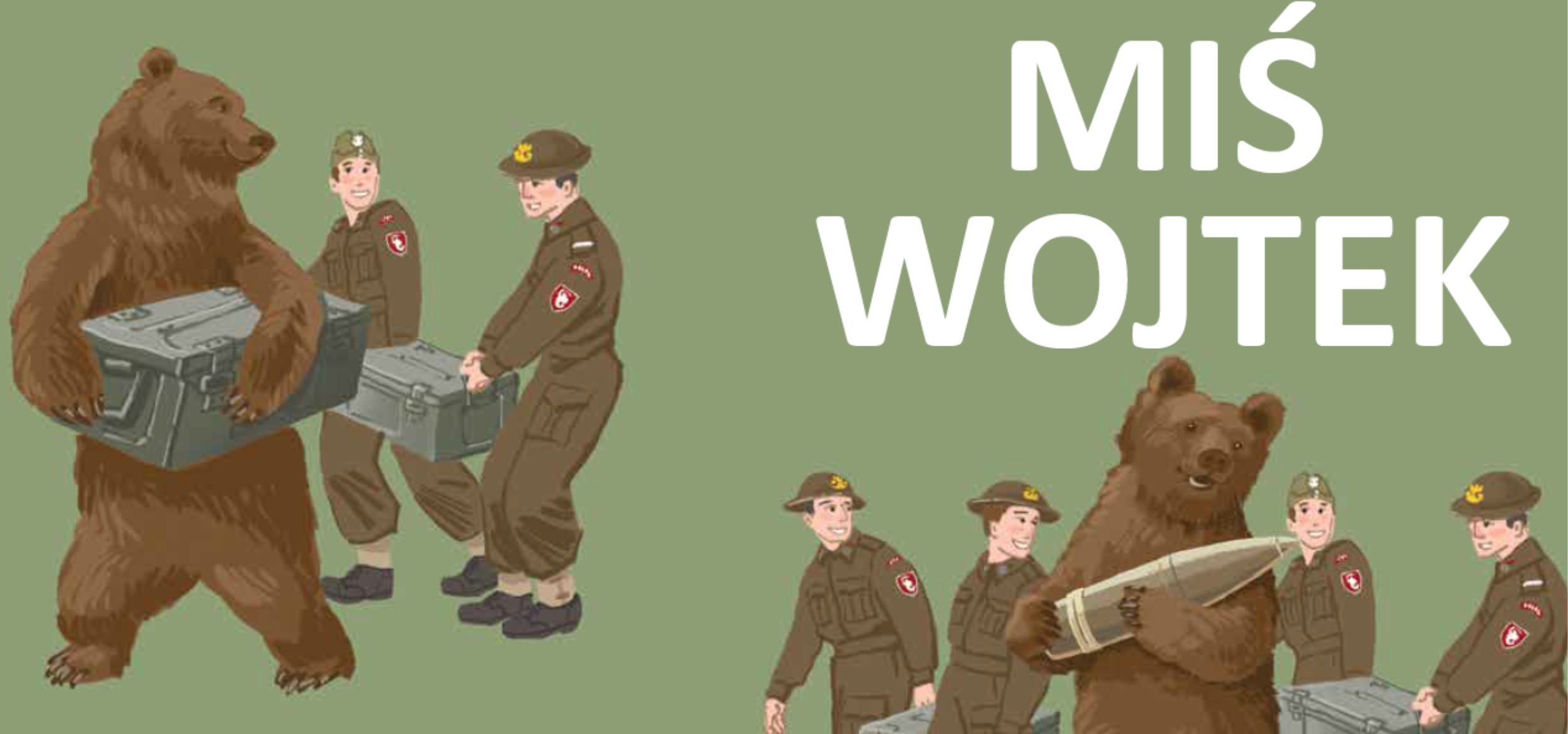 Miś Wojtek – niezwykła historia bohatera spod Monte Cassino w nowej odsłonie dla najmłodszych - WOJSKO POLSKIE