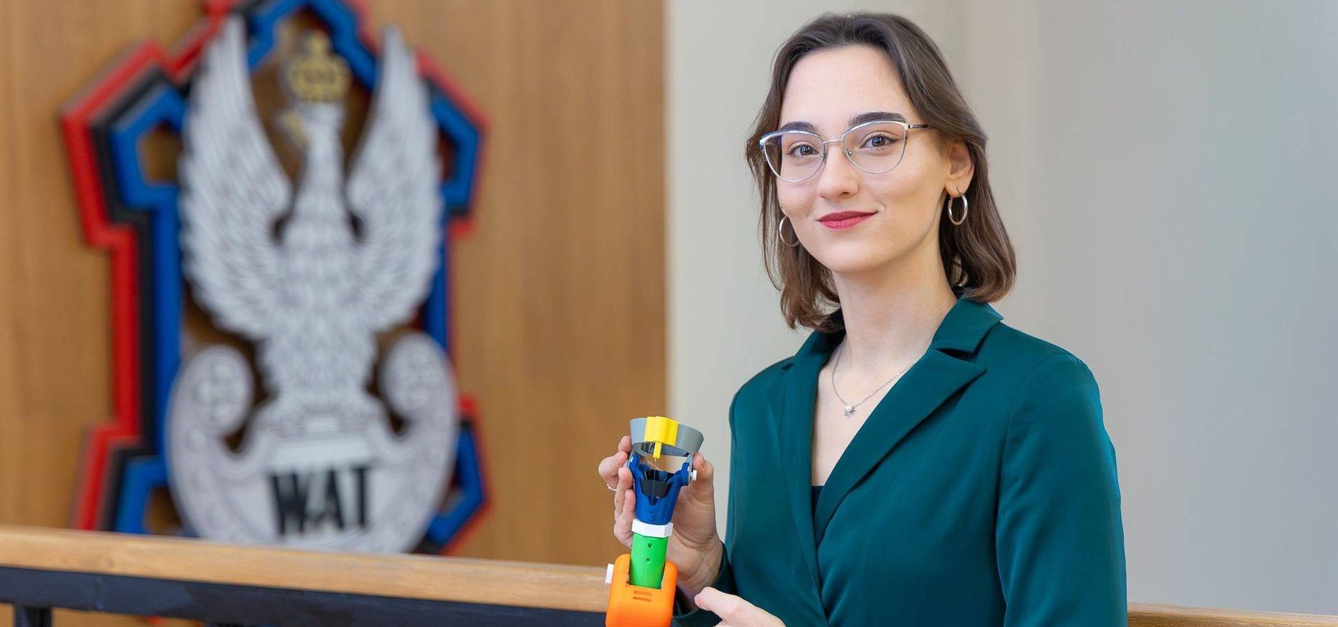 Proteza psiej łapy z plastiku PET