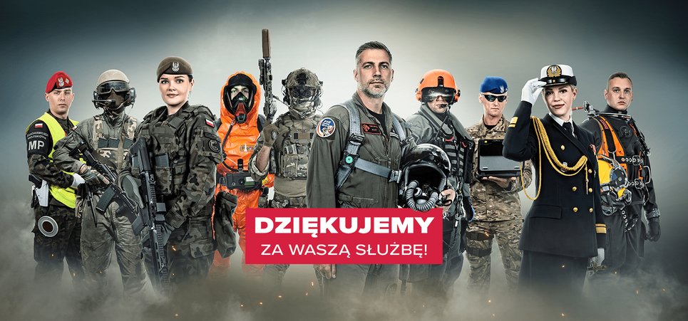 Obchody Święta Wojska Polskiego 2025 - Dziękujemy za Waszą służbę